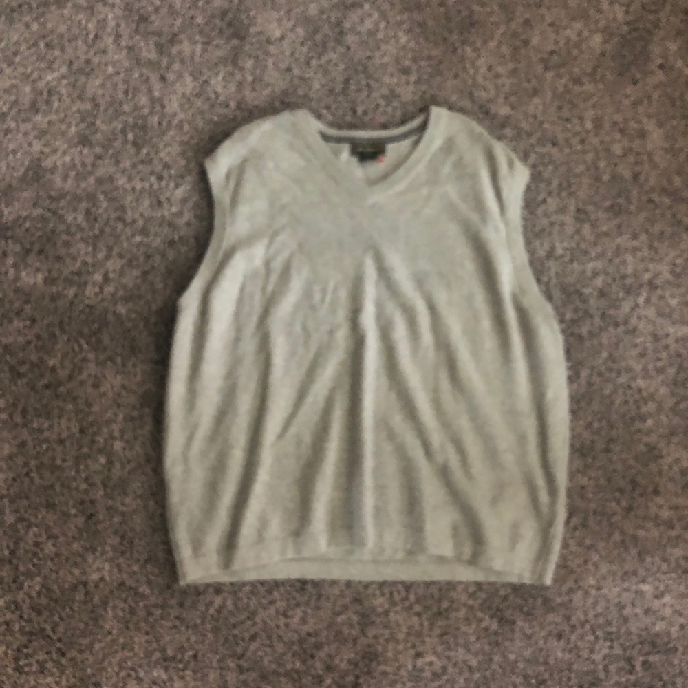 Eddie Bauer Gray Vest XXL